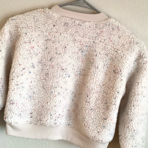 \All in Motion\ NWT Faux Shearling Pullover in Authentic Cream - Picture 11 of 15